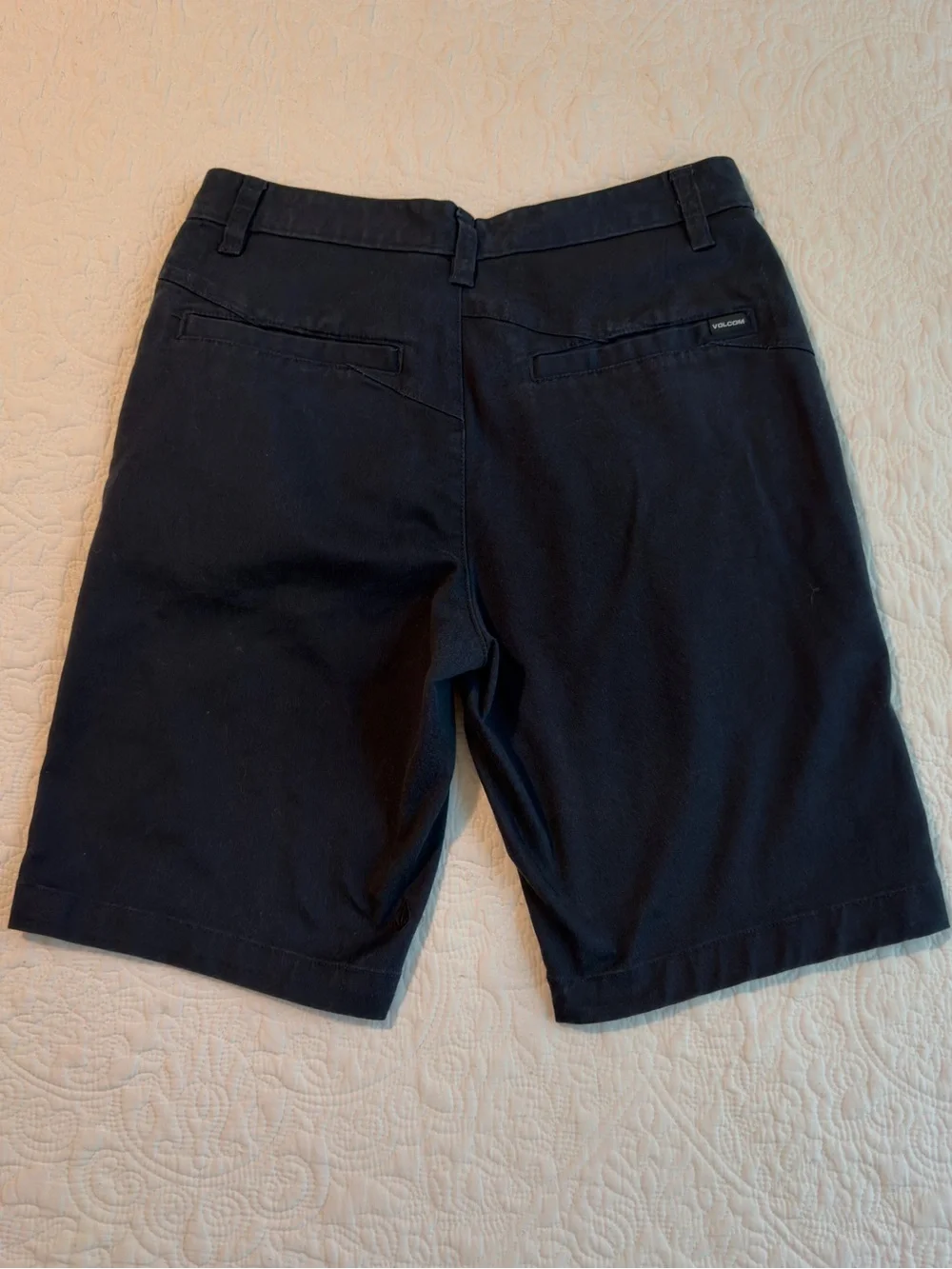 Volcom | Frickin Modern Stretch Shorts | Dark Navy | Size 30 | Chino Skatewear
